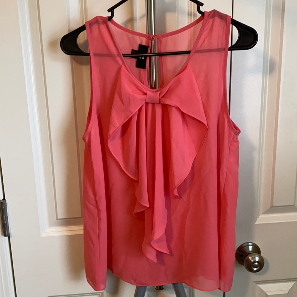 Bow Detail Sleeveless Blouse